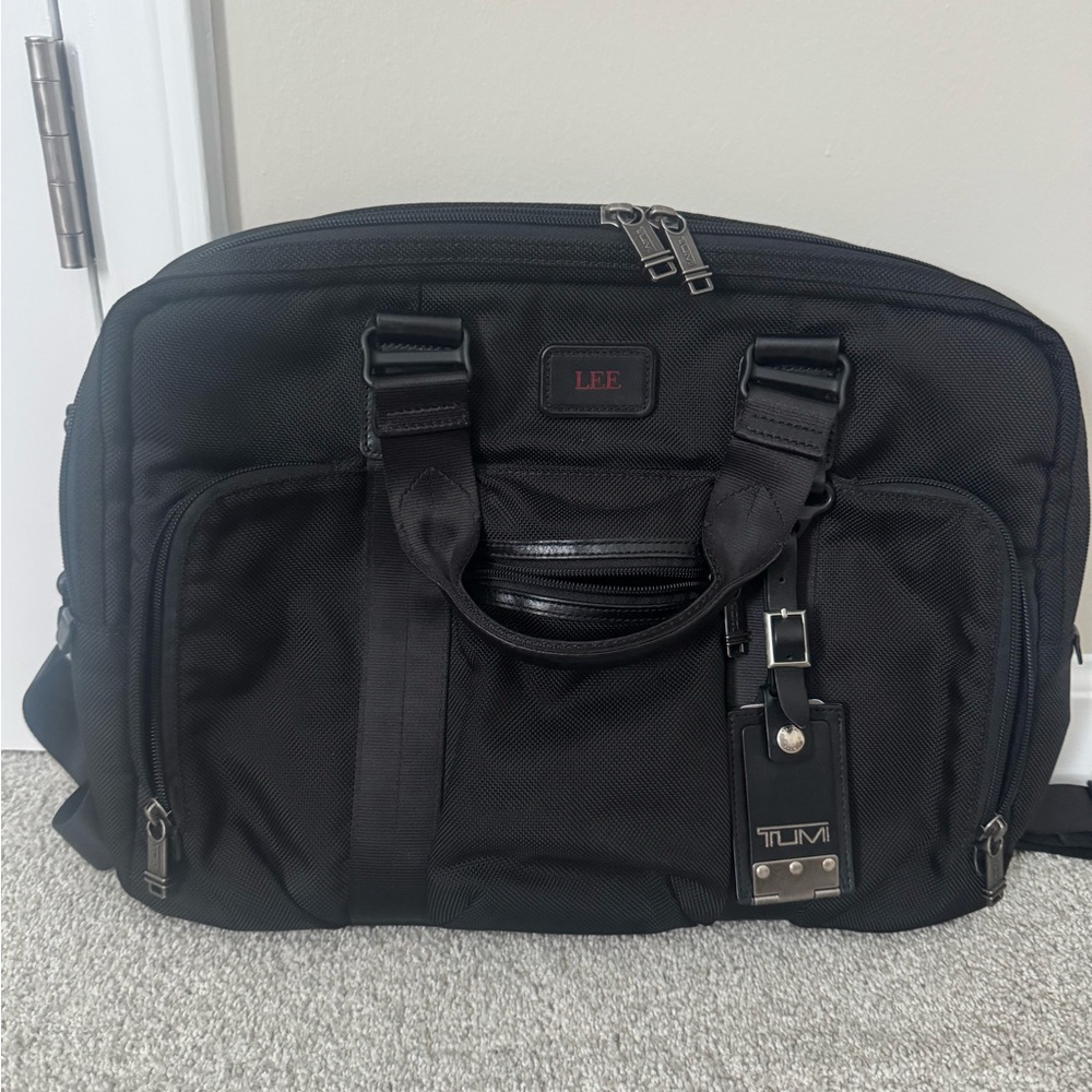 TUMI McNair Slim Briefcase- Read Description